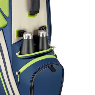 Big Max Dri Lite Hybrid Tour 2 stand bag, verde oliva/negro