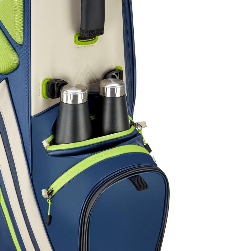 Big Max Dri Lite Hybrid Tour 2 stand bag, verde oliva/negro