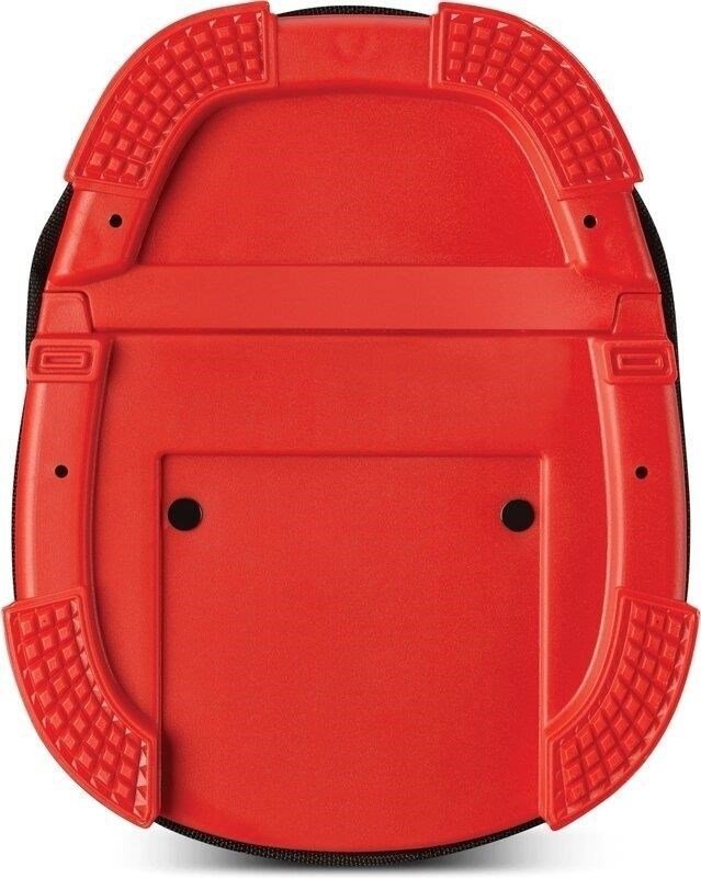 Big Max Dri Lite Feather 2 stand bag, negro/rojo