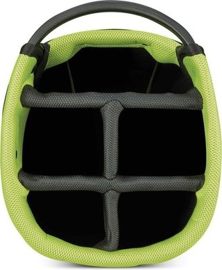 Big Max Dri Lite Feather 2 stand bag, forest green/black/lime