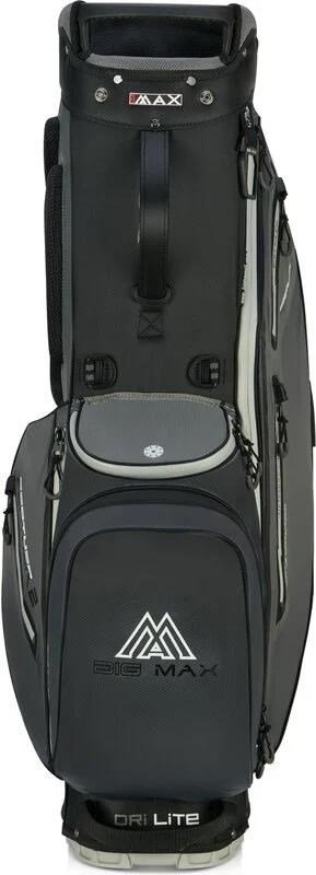 Big Max Dri Lite Feather 2 stand bag, gris/negro
