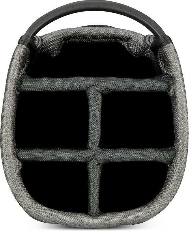 Big Max Dri Lite Feather 2 stand bag, gris/negro