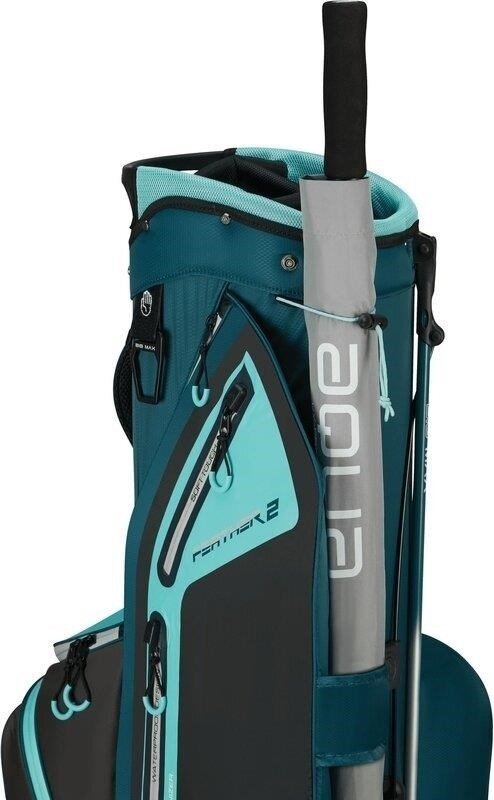 Big Max Dri Lite Feather 2 stand bag, steel blue/petrol/aquatic awe