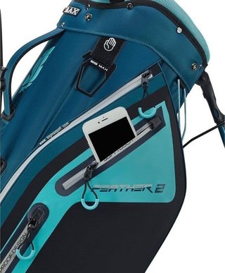 Big Max Dri Lite Feather 2 stand bag, steel blue/petrol/aquatic awe