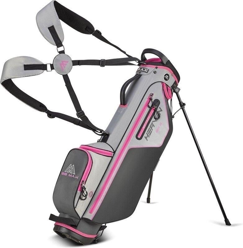 Big Max Big Max HEAVEN Six G bolsa de golf de pie, carbón/plata/fucsia