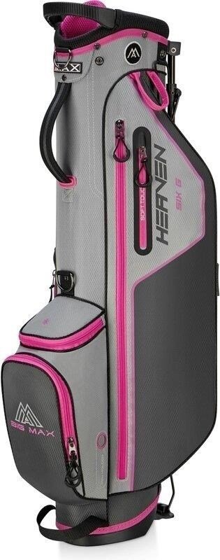Big Max Big Max HEAVEN Six G bolsa de golf de pie, carbón/plata/fucsia