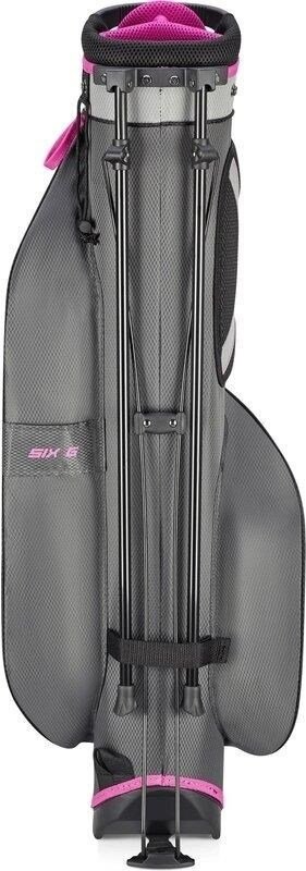 Big Max Big Max HEAVEN Six G bolsa de golf de pie, carbón/plata/fucsia