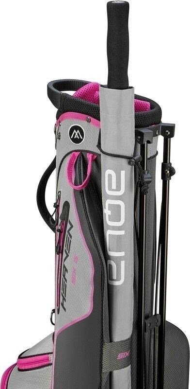 Big Max Big Max HEAVEN Six G bolsa de golf de pie, carbón/plata/fucsia