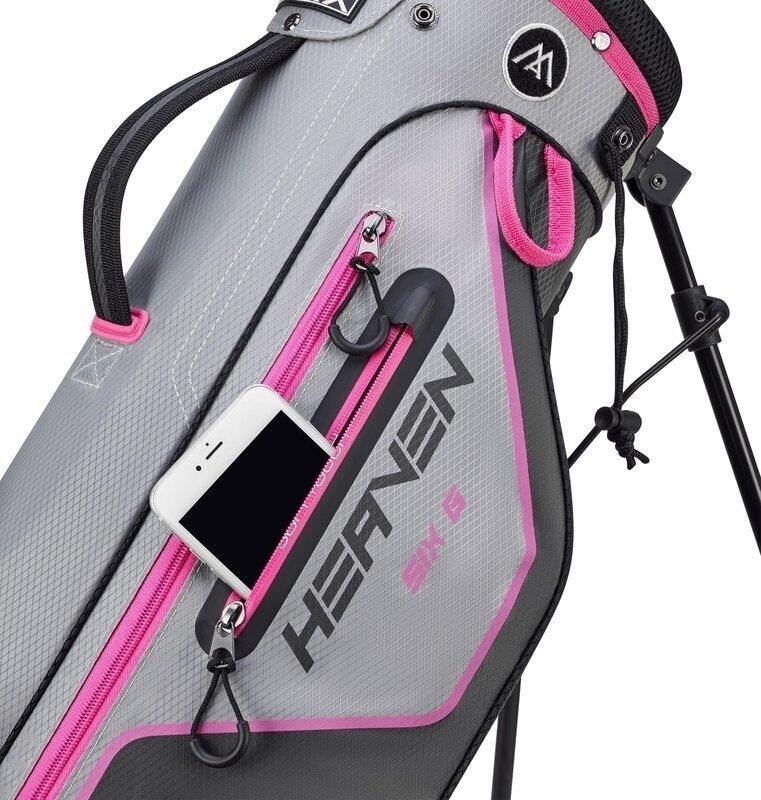 Big Max Big Max HEAVEN Six G bolsa de golf de pie, carbón/plata/fucsia