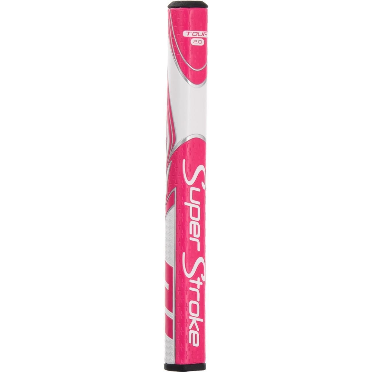 SuperStroke Zenergy Tour 2.0 grip para putter, rosa/blanco