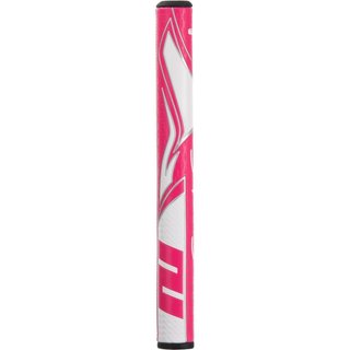 SuperStroke Zenergy Tour 2.0 grip para putter, rosa/blanco