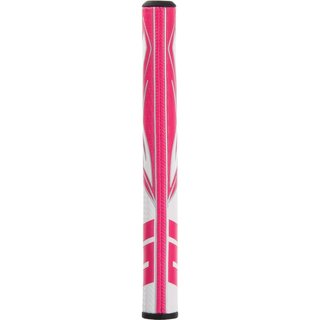 SuperStroke Zenergy Tour 2.0 grip para putter, rosa/blanco