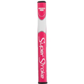 SuperStroke Zenergy Tour 2.0 grip para putter, rosa/blanco