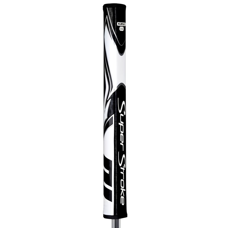 SuperStroke Zenergy Flatso 2.0 grip para putter, negro/blanco