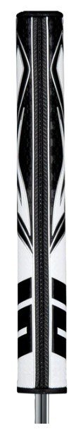 SuperStroke Zenergy Flatso 3.0 grip para putter, negro/blanco
