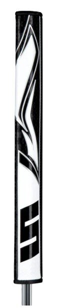 SuperStroke Zenergy Flatso 3.0 grip para putter, negro/blanco
