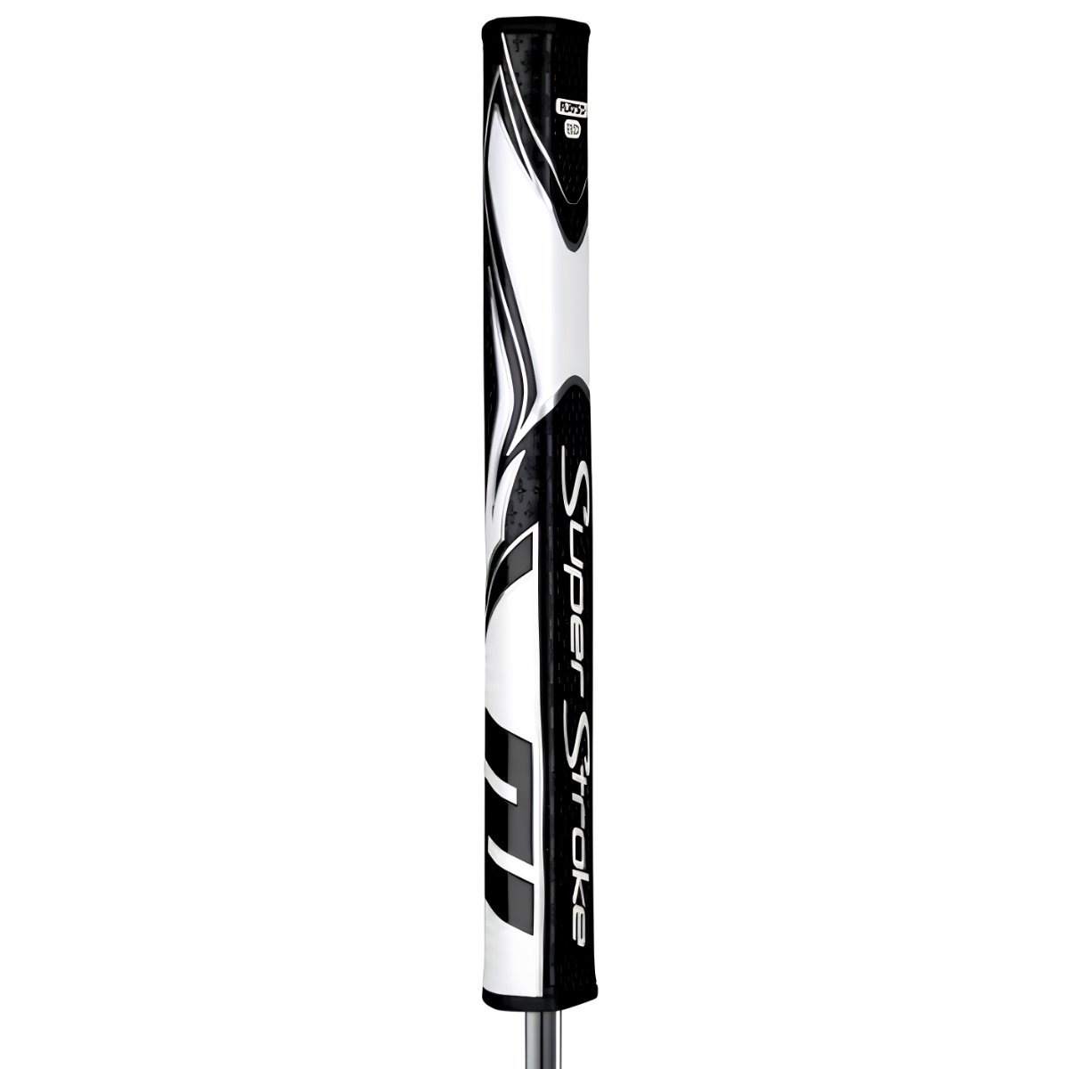 SuperStroke Zenergy Flatso 3.0 grip para putter, negro/blanco