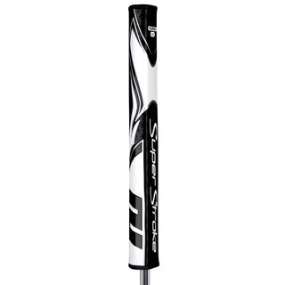 SuperStroke Zenergy Flatso 3.0 grip para putter, negro/blanco