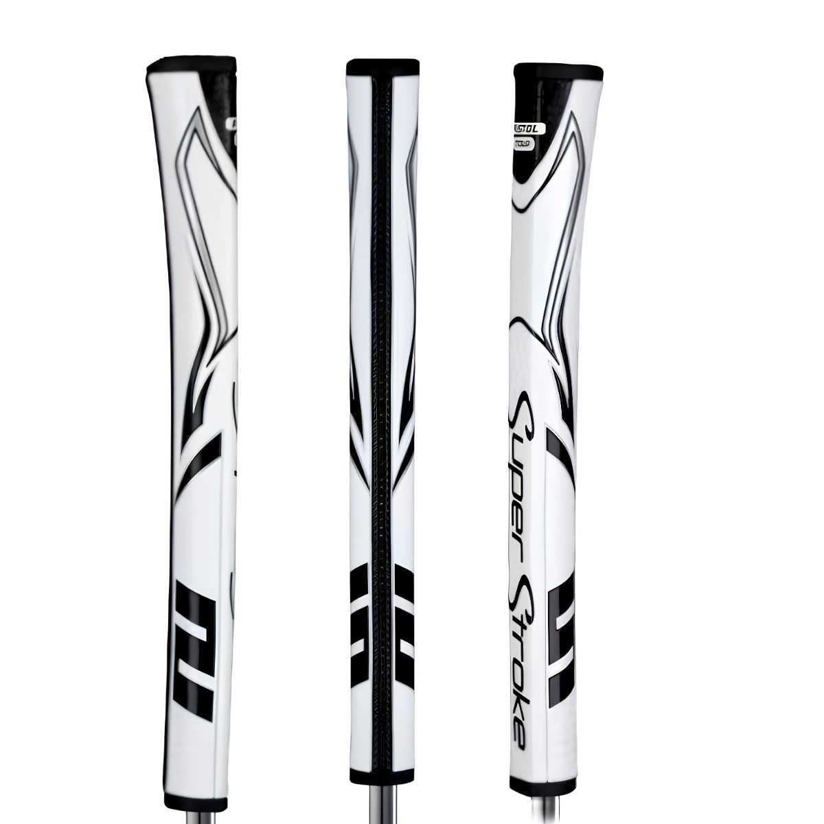 SuperStroke SuperStroke Zenergy Pistol GT Tour grip de putter, blanco/negro