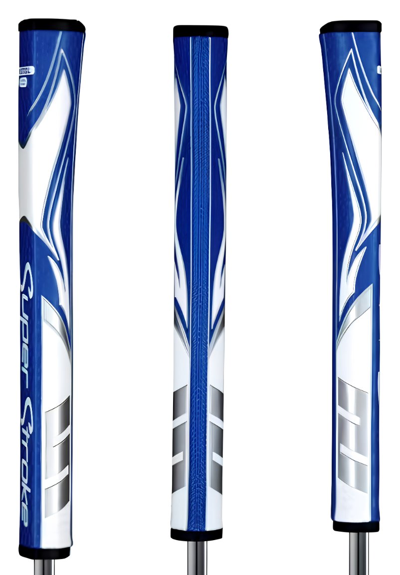 SuperStroke SuperStroke Zenergy Pistol GT 1.0 grip de putter, azul / blanco