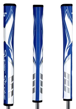 SuperStroke SuperStroke Zenergy Pistol GT 1.0 grip de putter, azul / blanco