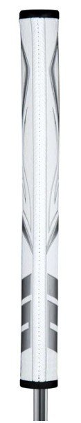 SuperStroke Zenergy Pistol GT 1.0 grip de putter, blanco/plata