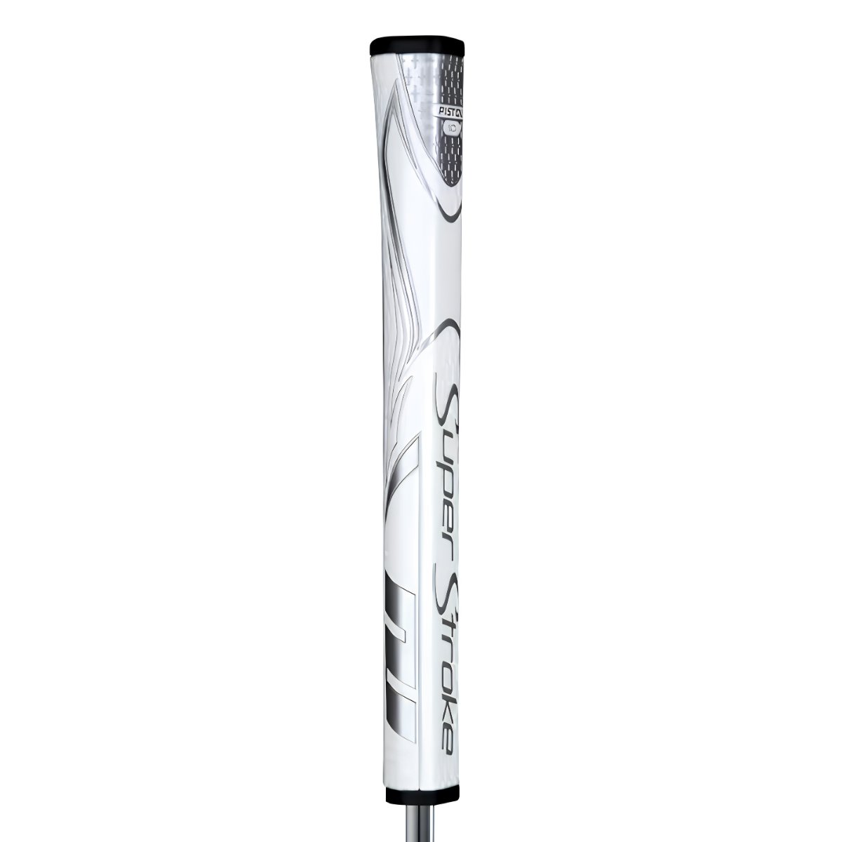 SuperStroke Zenergy Pistol GT 1.0 grip de putter, blanco/plata