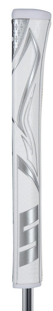 SuperStroke SuperStroke Zenergy Pistol GT 2.0 grip de putter, blanco/plata