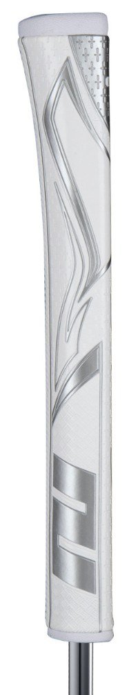 SuperStroke SuperStroke Zenergy Pistol GT 2.0 grip de putter, blanco/plata