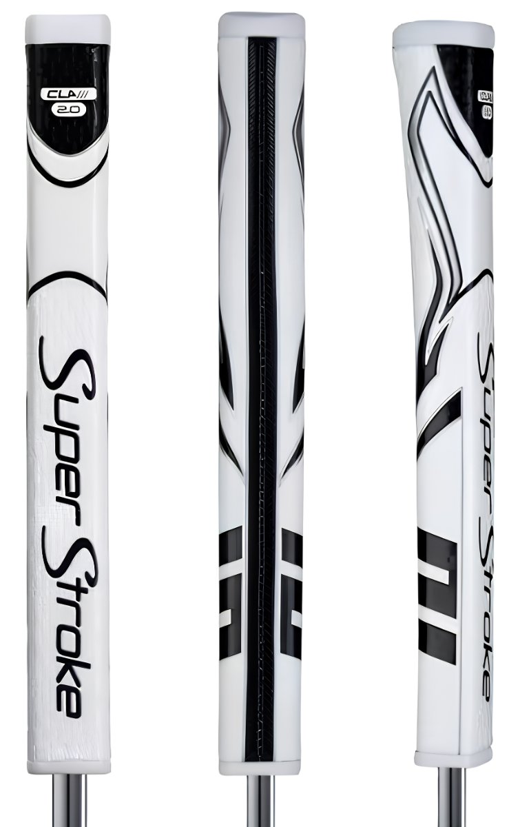 SuperStroke Zenergy CLAW 2.0 grip para putter, blanco/negro