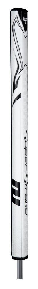 SuperStroke Zenergy Flatso 17" grip de putter, blanco/negro