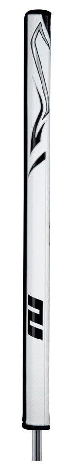 SuperStroke Zenergy Flatso 17" grip de putter, blanco/negro