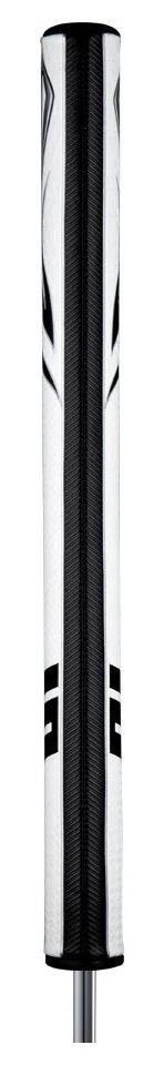 SuperStroke Zenergy Flatso 17" grip de putter, blanco/negro