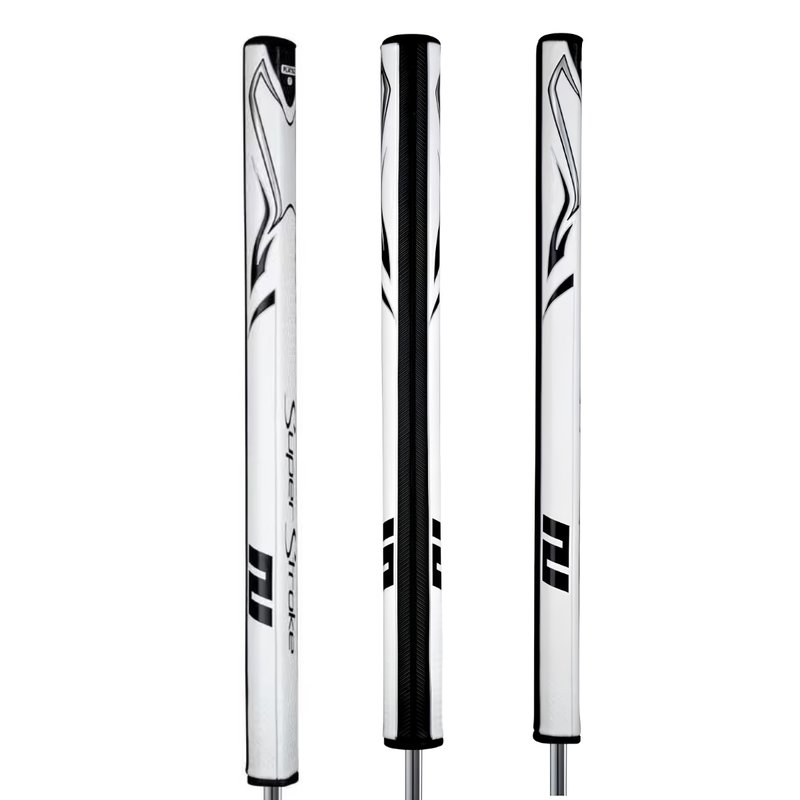 SuperStroke Zenergy Flatso 17" grip de putter, blanco/negro