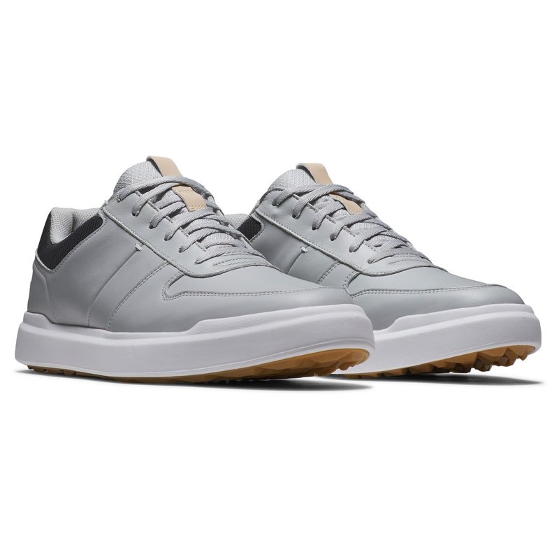 FootJoy Contour Casual zapatos de golf para hombre, grises