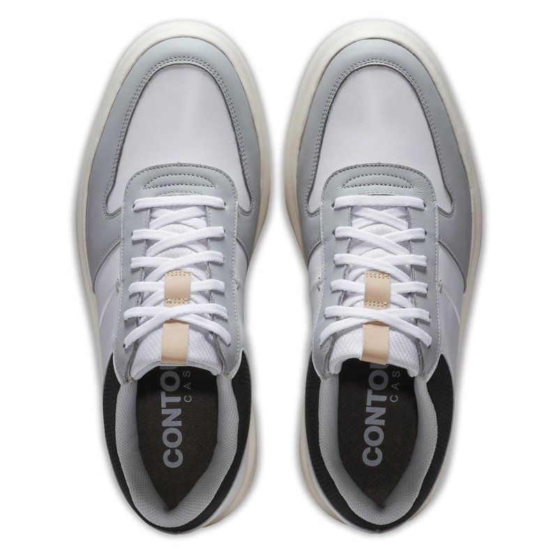 FootJoy Contour Casual zapatos de golf para hombre, blancos