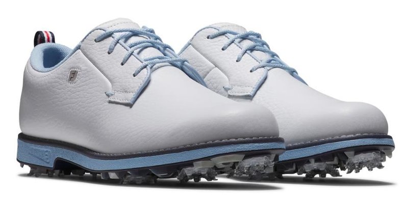 FootJoy Premiere Series - Cypress zapatos de golf para mujer, blanco/azul