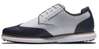 FootJoy FootJoy Traditions Wing Tip zapatos de golf mujer, blanco