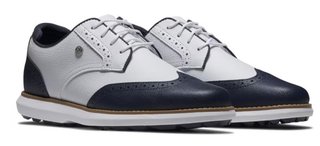 FootJoy FootJoy Traditions Wing Tip zapatos de golf mujer, blanco