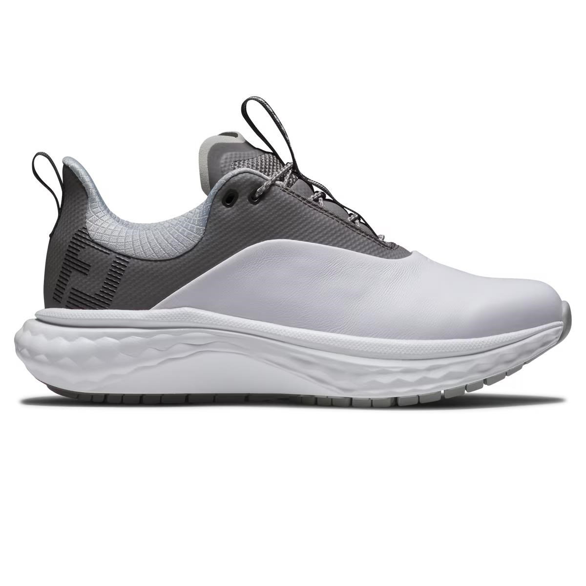 FootJoy Quantum Leather zapatillas de golf mujer, blanco/gris
