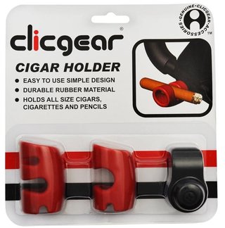 Clicgear Cigar Holder accesorio para carrito, rojo