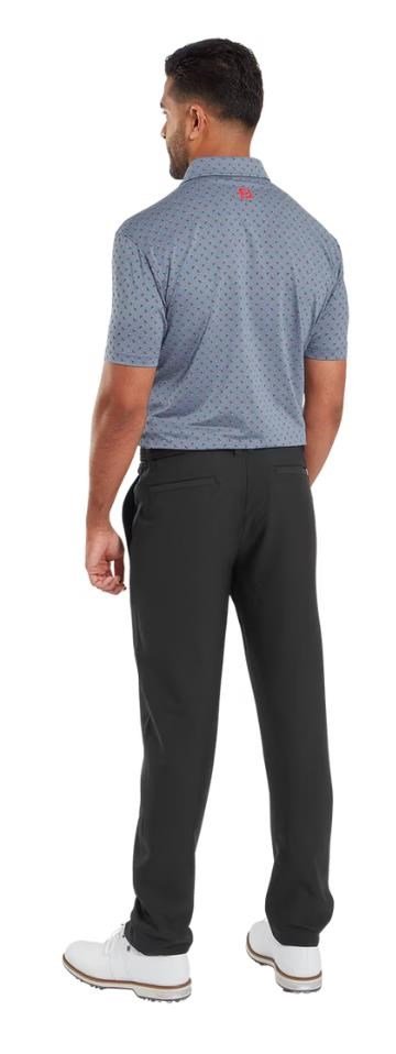 FootJoy Flower Bud Foulard Lisle polo de hombre, flint