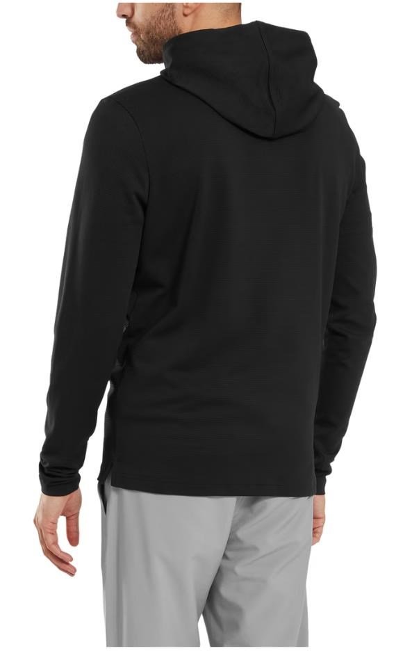 FootJoy Ottoman Jacquard sudadera con capucha para hombre, negra