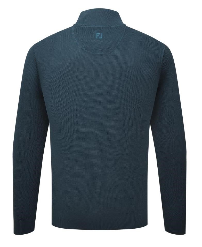 FootJoy Drirelease Button Placket suéter de hombre, dark denim