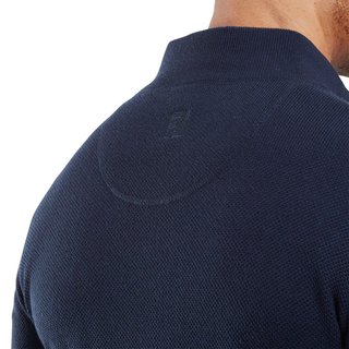 FootJoy Drirelease Button Placket suéter de hombre, dark denim