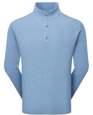 FootJoy Drirelease Button Placket suéter de hombre, blue jay