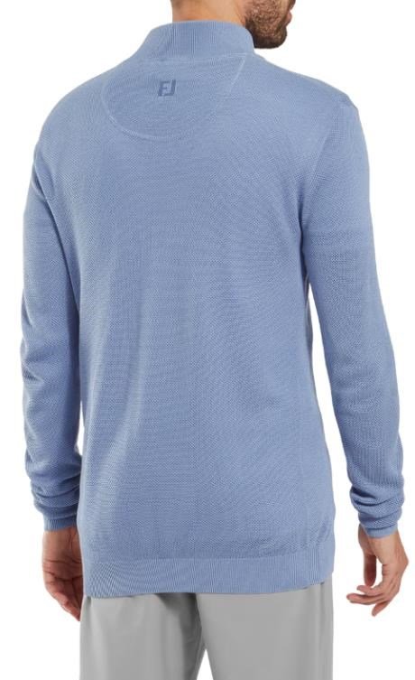 FootJoy Drirelease Button Placket suéter de hombre, blue jay