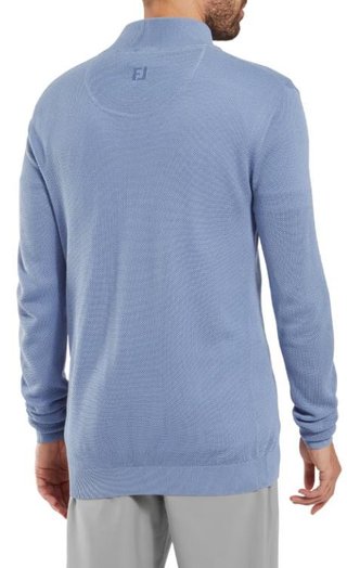FootJoy Drirelease Button Placket suéter de hombre, blue jay