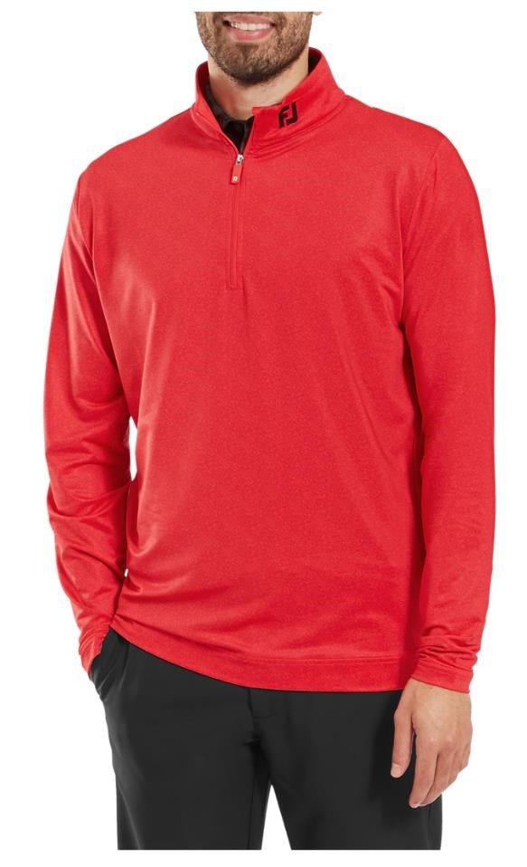 FootJoy Speckle Print Chill-Out sudadera de hombre, hibiscus