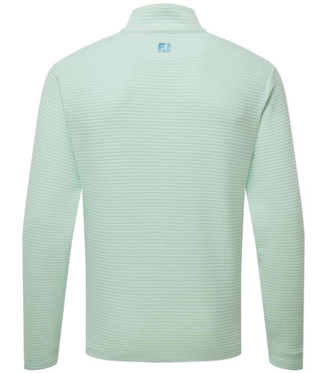 FootJoy Quilt Texture Chill-Out sudadera de hombre, pistachio